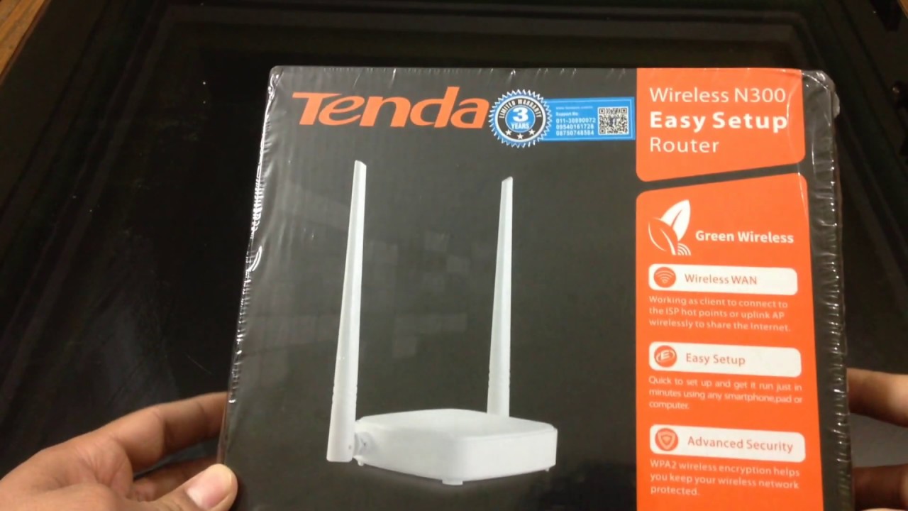 Tenda N301 Wireless N300 Easy Setup Router Unboxing In Hindi | Best