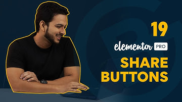 19 : Elementor Pro Share Buttons | Elementor Pro Bangla Series Tutorials