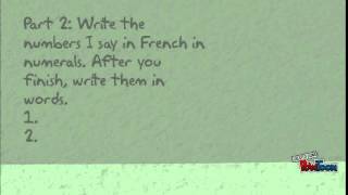 French spelling and numbers listening screenshot 5