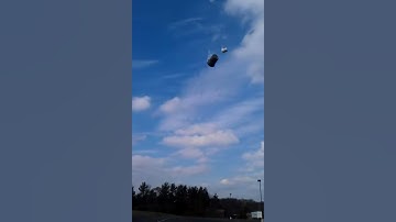 Liquid nitrogen trash can rocket
