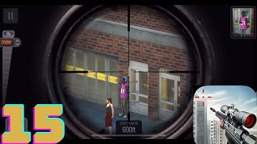 Sniper 3D Assassin - Game Play Walkthrough #15 ( ios & android ) #sniper #trending #gaming #viral