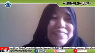 Webinar Nasional ke 5 PIAUD UIN Jambi