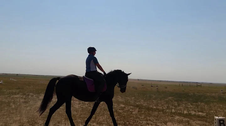 Sara and Sarah 2nd Level first ride