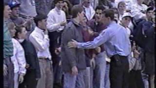 1993 Iowa basketball - Penn State fan gets ejected from Rec Hall Profile