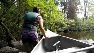 Rollins pond canoeing