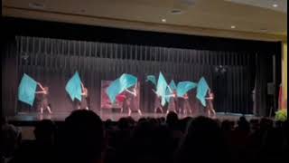 May 14th, 2024. Color guard spring concert. (Rather be- Clean Bandit, Jess Glenne)