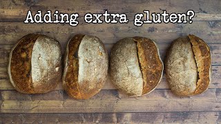 Can you make allpurpose flour better for sourdough bread? | Foodgeek Baking