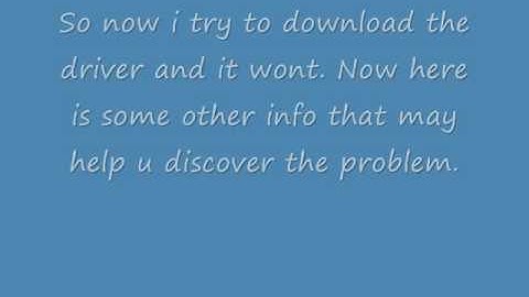 Easycap DC60 Downloading Problems