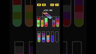 Water sort puzzle level 1166