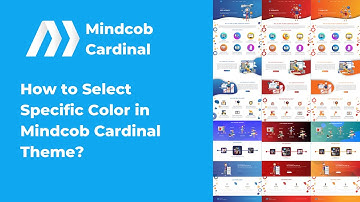 How to Select Specific Color in Mindcob Cardinal WordPress Theme
