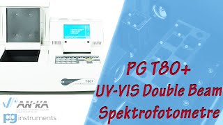 Pg Instruments T80 Uv-Vis Double Beam Spektrofotometre