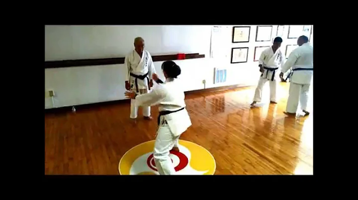 Connie Flynn at the 2014 DeCosta Uechi-Ryu Camp