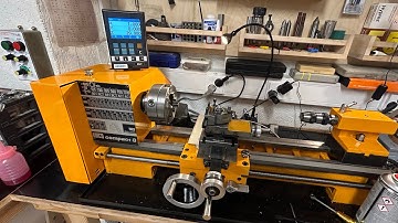 Emco Compact 8 lathe DRO assembly