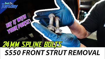 2015-2023 Mustang S550 Front Strut Removal - Spline Bolts (TECH TIPS)