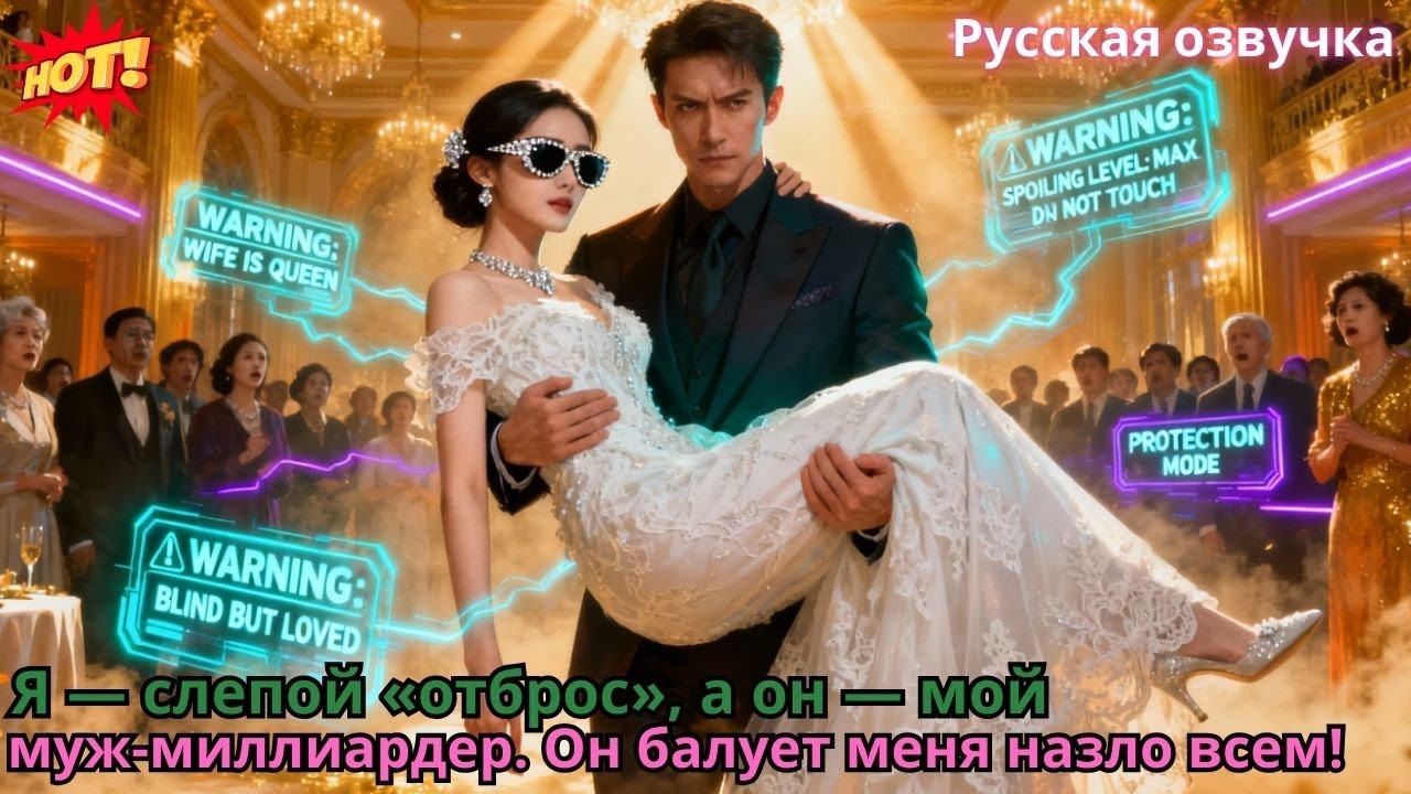 Я — слепой «отброс», а он — мой муж-миллиардер. Он балует меня назло всем!