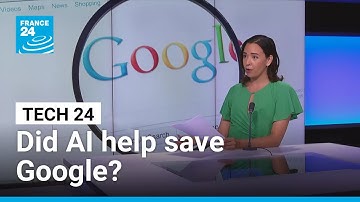 Artificial intelligence saves tech giant Google from divest order... for now • FRANCE 24 English