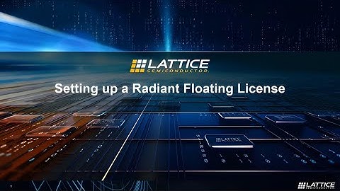 Tutorial: Setting up Floating License for Windows