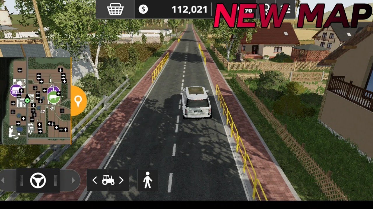 Fs 20 New High Graphics Map Tour  😱😱 | New Village Map In Fs 20 | fs 19 map in fs 20