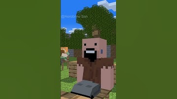 Herobrine Become Math Genius (Imagine Dragons-Bones) #minecraft #shorts #challenge #herobrine