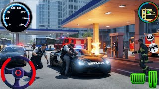 US Police Cop Car Chase Game | High Speed Police Chase & Criminal Escape 2025 - Android Gameplay screenshot 5