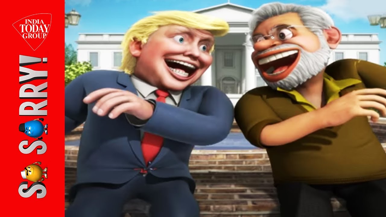 So Sorry Modi Trump Meeting Youtube