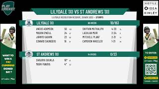 Lilydale 1XI v St Andrews 1XI screenshot 5