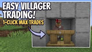 Trade With Villagers 10x Faster in Minecraft: Using This Mod! screenshot 2
