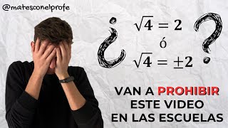 Te enseñaron mal matemática (probablemente) | El video que tu profe de mates no quiere que veas!