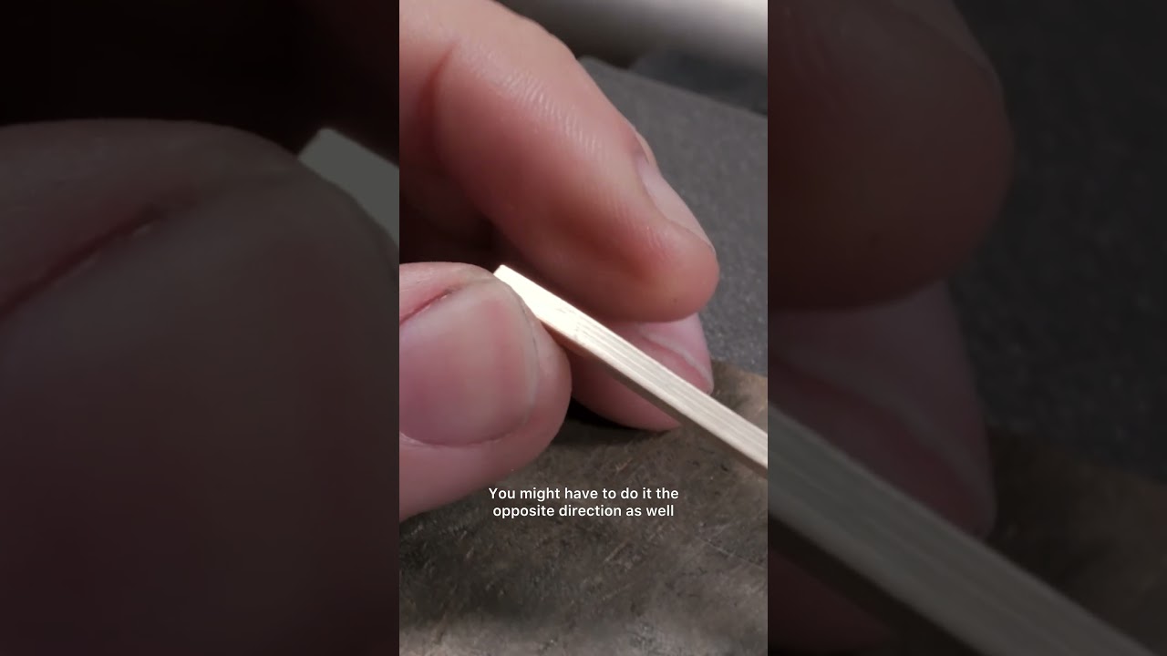 Jewellery making tip - How to straighten square wire