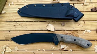 Cabelas Bushcraft Chopper 5160 test #knifestuffwedo #knifetest #usaknife #bushcraftknife #fixedblade