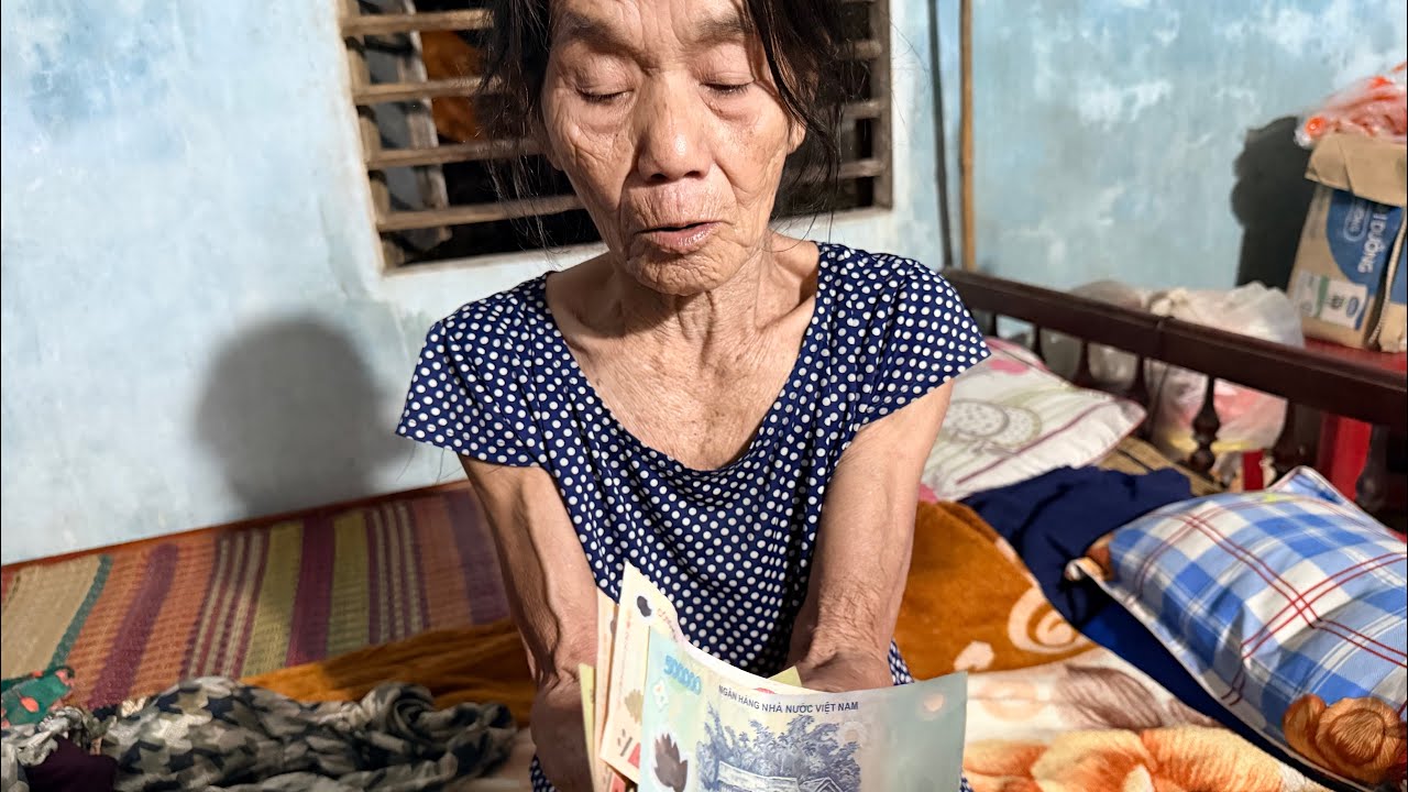 Hoàn cảnh quá cơ hàn của bà cụ Cẩm 