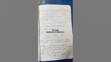 #mathematics #class12 #Application of derivatives formula sheet 📚📝/pdf in description 👍 #shorts