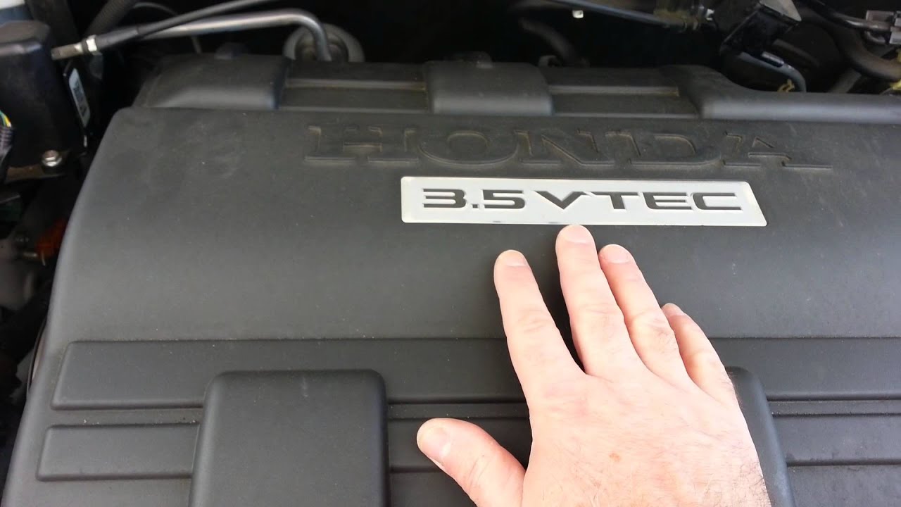 09 Ridgeline engine after valve adjustment YouTube