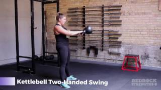 Bedrock Strength Demo: Kettlebell Two-Handed Swing