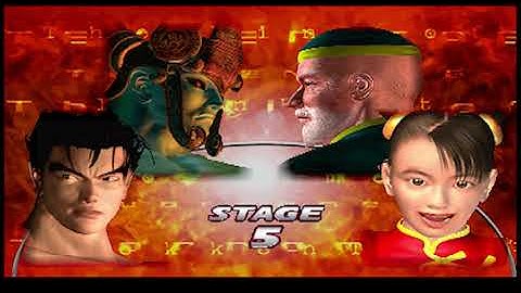 Tekken Tag 1 ( Arcade ) - Ogre / Jin Playthrough ( Jan 3, 2022 )