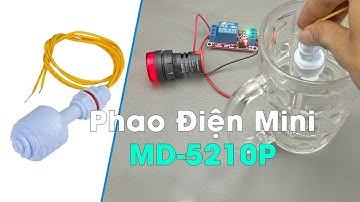 #216 Công Tắc Phao Điện, Cảm Biến Mực Nước MD-5210P
