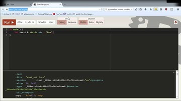 Rust Fasttrack - Episode Two: "Variable Data Types"