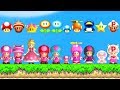 New Super Mario Bros. U Deluxe - All Toadette Power-Ups