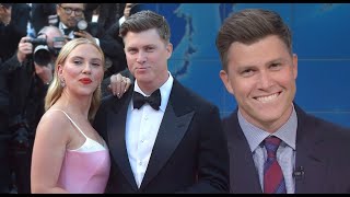 SNL: Colin Jost Tricked Into ROASTING Scarlett Johansson's Movies