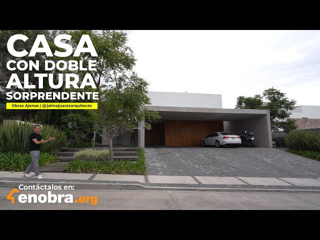 CASA CON DOBLE ALTURA, OBRAS AJENAS, ALTOVA