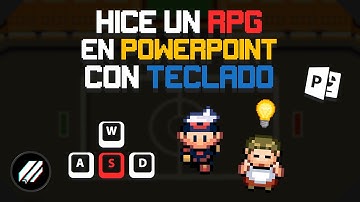 Hice un RPG en POWERPOINT con TECLADO _ Pokémon en PPT