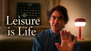 Why Aristotle’s Leisure is not Work Life Balance