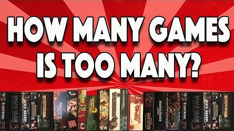 How Many Wargames is Too Many?  Is the Miniature Wargames Market Over Saturated?