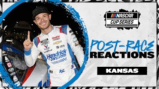 Full Kyle Larson Press Pass | NASCAR at Kansas Speedway