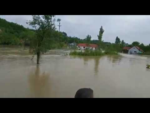 Inundatii in Timis, la Ohaba Lunga