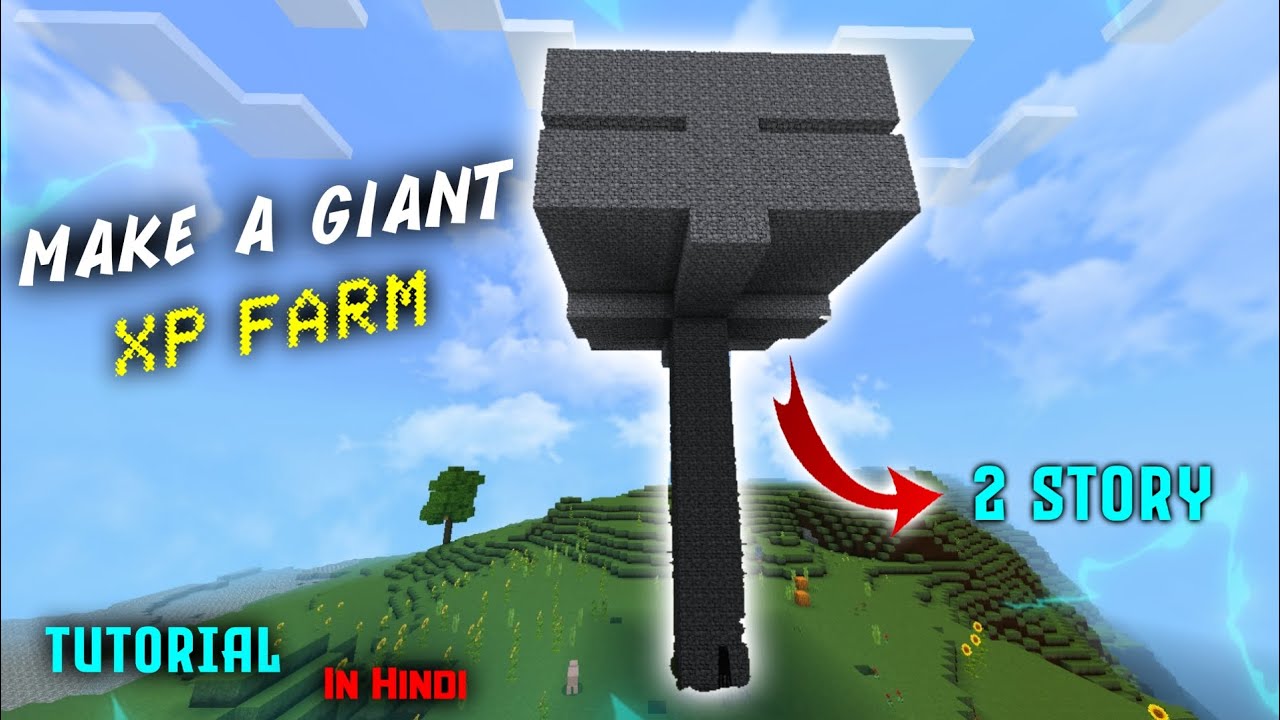 Make a Giant Mob & XP Farm In Minecraft - YouTube