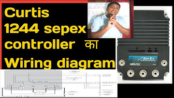 CURTIS 1244 SEPEX CONTROLLER WIRING DIAGRAM #FORKLIFTANDEV