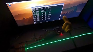 距離センサとLEDやってみた【VL53L0X | WS2812B】