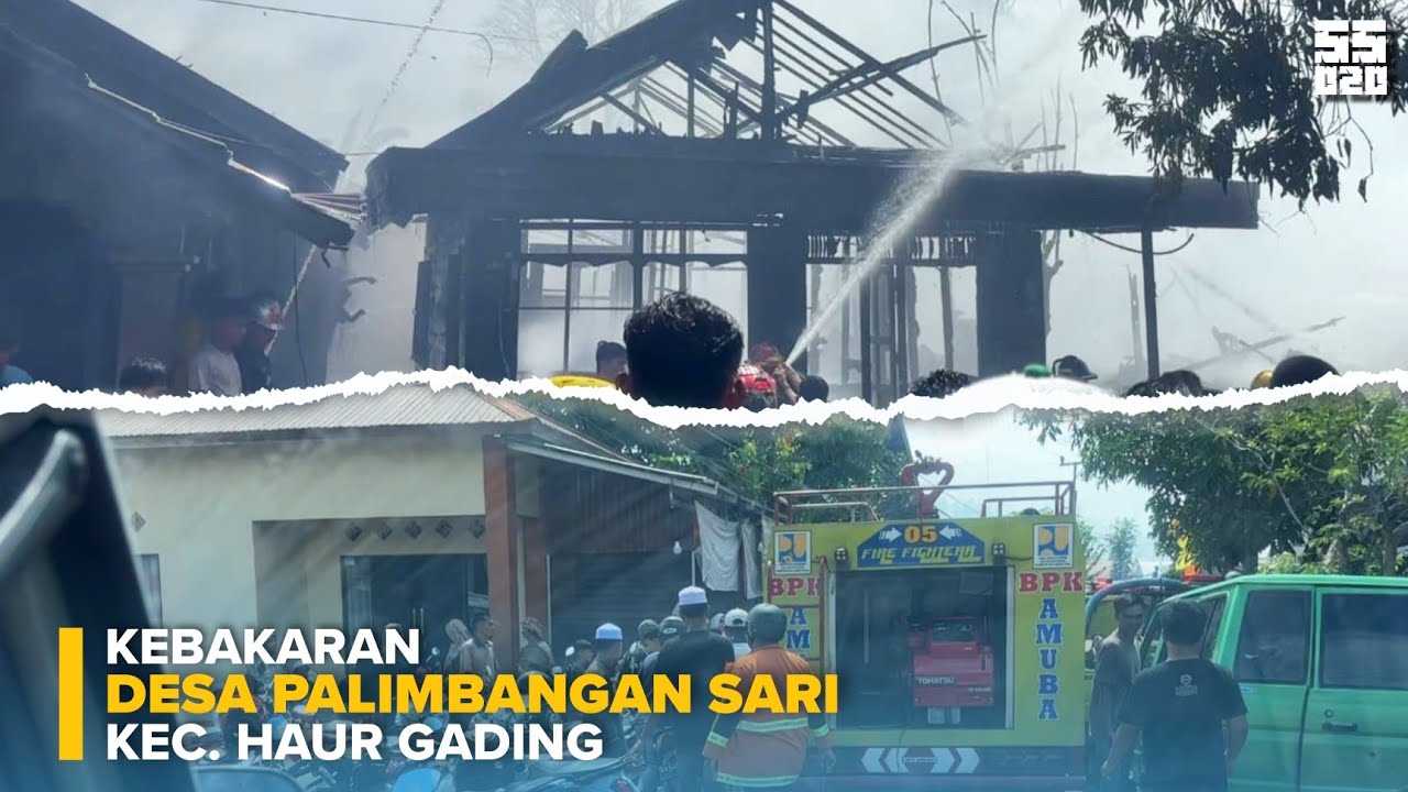 JALUR KEBAKARAN DI DESA PALIMBANGAN SARI RT. 5 KEC. HAUR GADING HSU