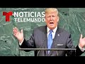 EN VIVO: Declaraciones del presidente Trump ante la Asamblea General de Naciones Unidas | Telemundo